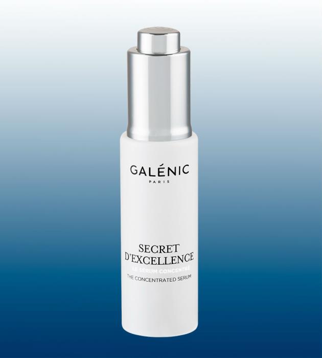 Galénic increases its range of serums with Secret dExcellence, a high concentrated serum in a full pack by Virospack